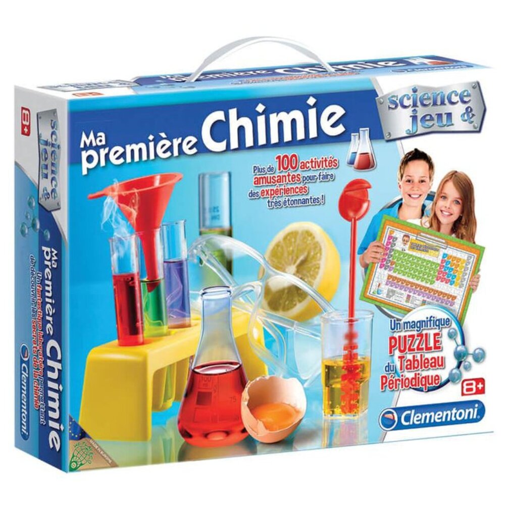 Clementoni Science & Play- Ma première Chimie Kit (French Version) New Sealed